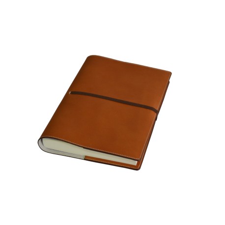 Tan Leather Book Cover