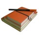Cuadernos Piel Naranja