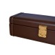 Brown Luxury Leather Watch Box