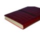 Red Alligator Leather Notebook