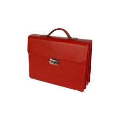 Red Leather Briefcase