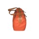 Orange Canvas Weekend Handbag