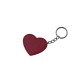 Red Luxury Leather Heart Key