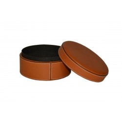 Tan Leather Jewellery Cases
