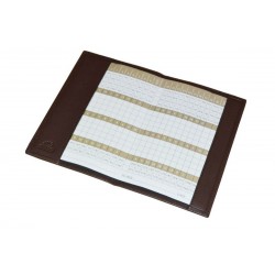 Brown Leather Score Card