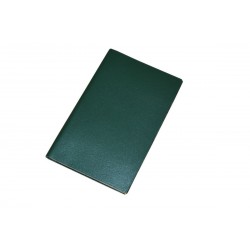 Green Leather Notebook Golf Score