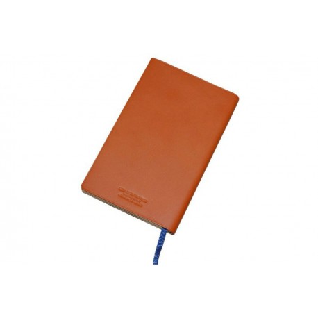 Orange Leather Notebook Golf Score