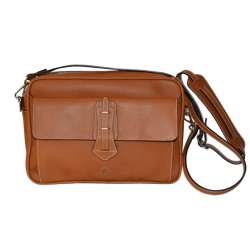 Tan Leather Multipurpose Bag
