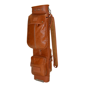 2801 tan ostrich travel leather golf bag rls 2016 Collection