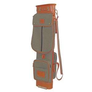 Houndstooth  Travel Canvas Golf Bag manufacturer in Europe by Artisans