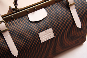 houndstooth leather travel bags manufacturer in europe