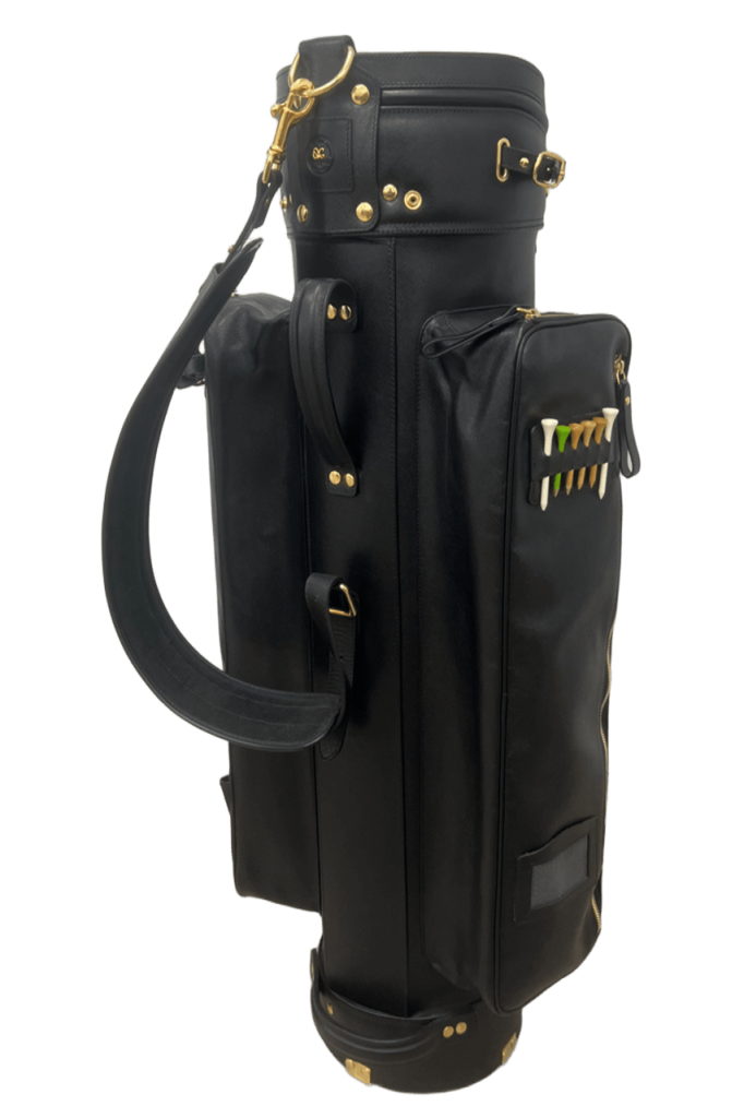 Bolsa de Golf en piel Negra
