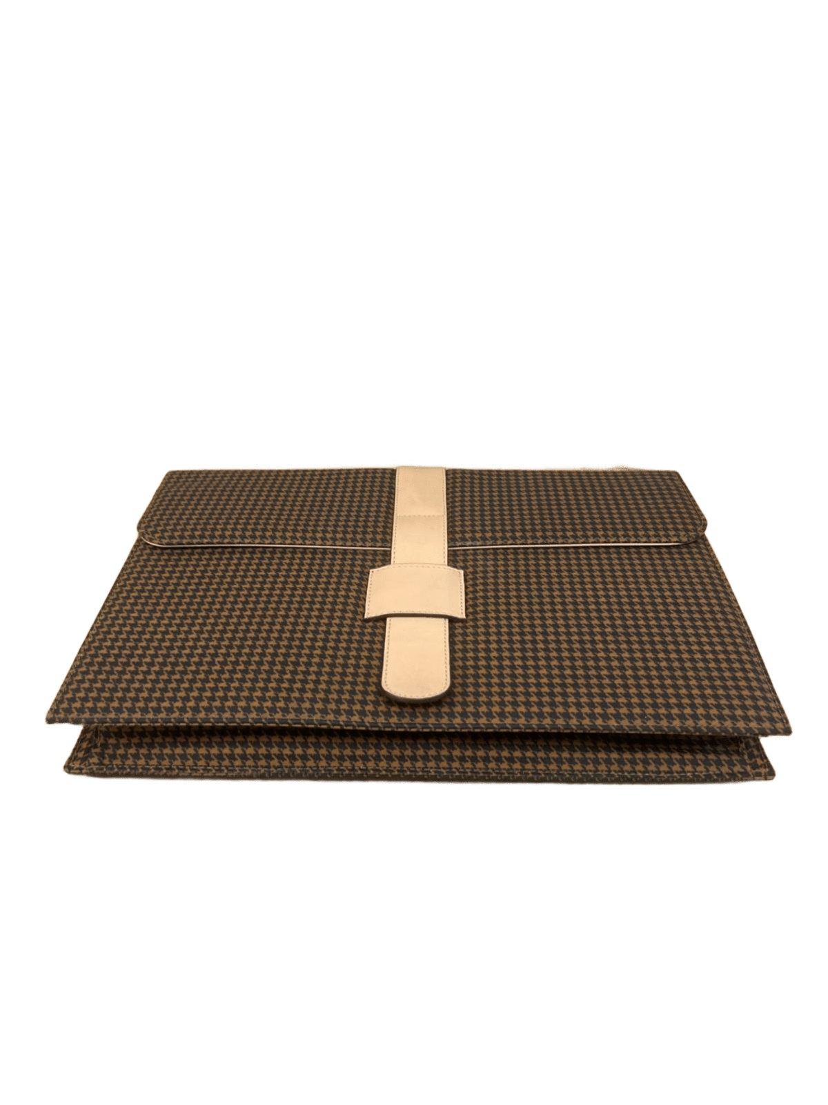 Portadocumentos lona piel vista tumbado