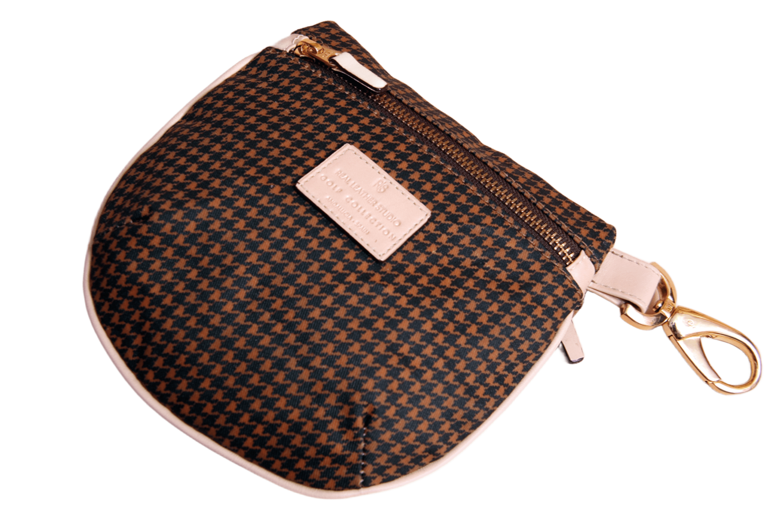 Bolsa piel multifunción golf vista frontal