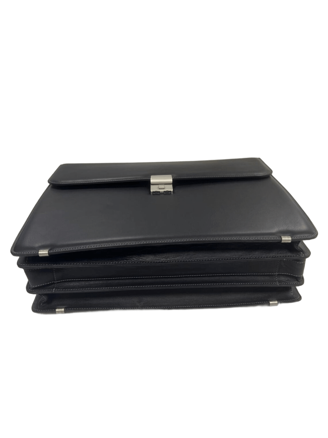 Maletín ejecutivo de piel vista inferior